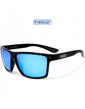 Слънчеви очила FilStar Golden Lake - Blue Мirror / Grey