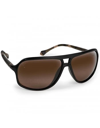 Слъчеви очила Fox Aviator Black Camo - Brown