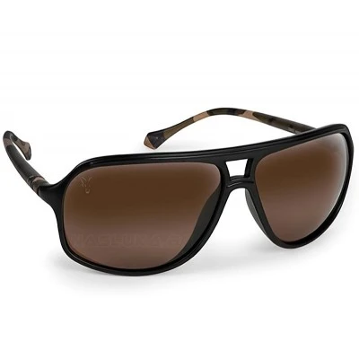 Слъчеви очила Fox Aviator Black Camo - Brown