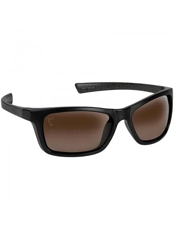 Слъчеви очила Fox Collection Wraps Black/Green - Brown