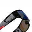 Поляризирани слънчеви очила Fox Rage Wraps - Black/Red - Grey/Mirror Blue
