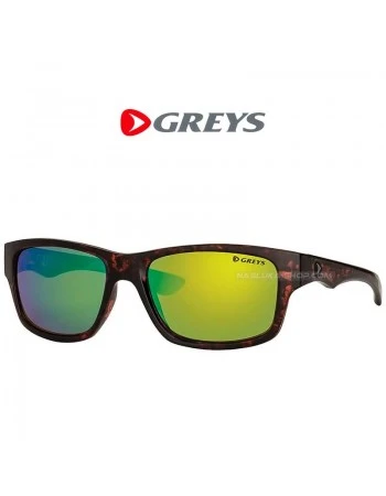 Поляризирани слънчеви очила Greys G4 Gloss Tortoise-Green-Mirror