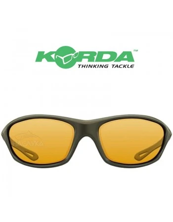 Поляризирани слънчеви очила Korda Wraps - Matt Green - Yellow