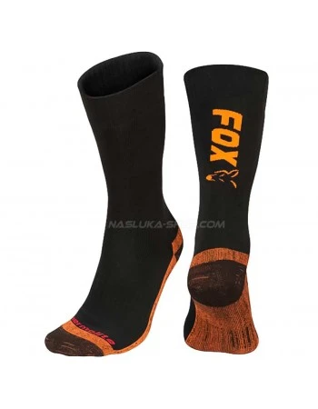 Термочорапи Fox Thermolite Long Socks - Black-Orange