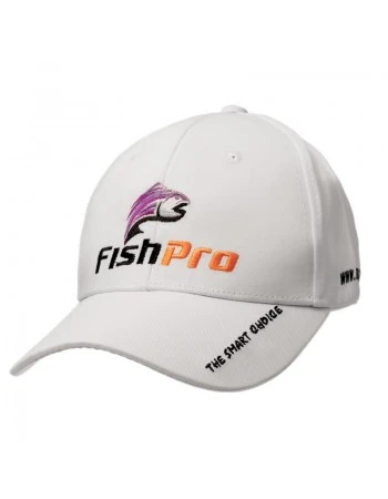 Шапка с козирка FishPro Ultimate Cap - White