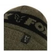 Топла зимна шапка Fox Collection Beanie - Green/Black