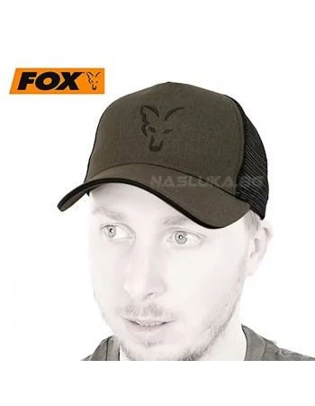 Шапка с козирка Fox Collection Trucker Cap - Green/Black