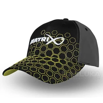 Шапка с козирка Matrix Hex Print, Black