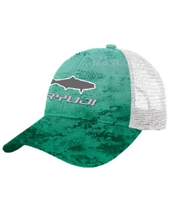 Лятна шапка с козирка Ryuji Performance Cap, Green Sky