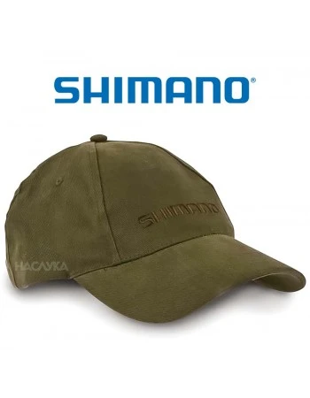 Шапка с козирка Shimano Olive Green
