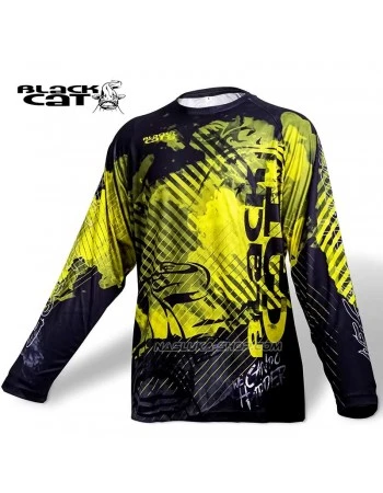 Блуза за риболов с UV защита Black Cat Fishing Jersey