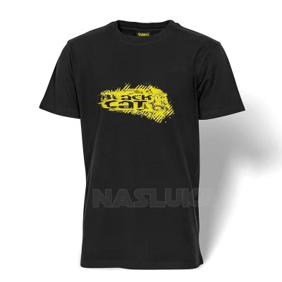 Тениска Black Cat T-Shirt - Black