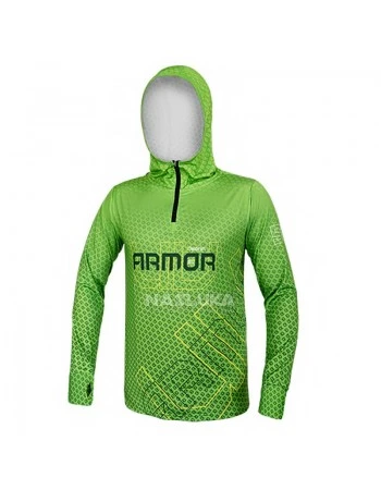Блуза с дълъг ръкав и UV защита Delphin UV Armor 50+ Neon