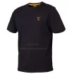 Тениска с къс ръкав Fox Collection T-Shirt Black-Orange