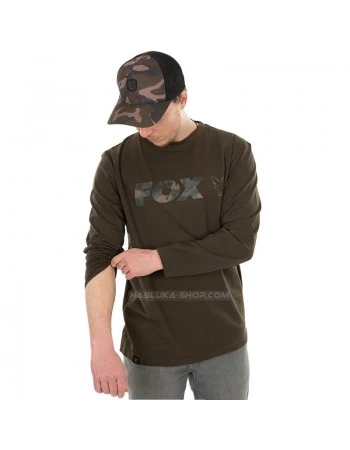 Блуза с дълъг ръкав Fox Long Sleeve T-Shirt - Khaki-Camo