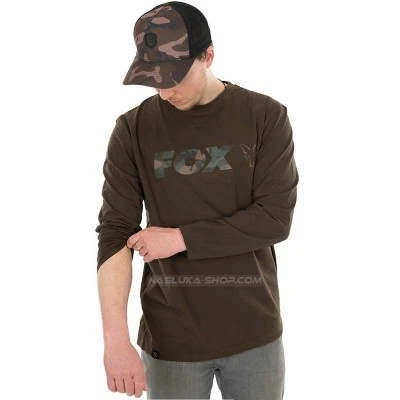 Блуза с дълъг ръкав Fox Long Sleeve T-Shirt - Khaki-Camo
