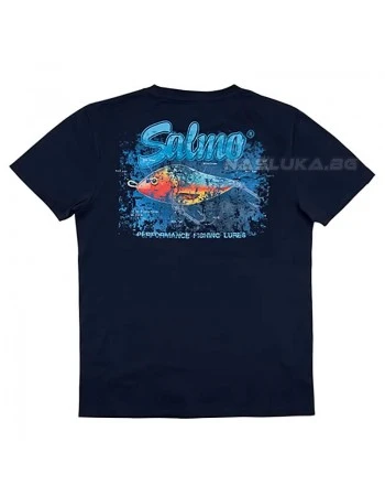 Тениска Salmo Slider T-Shirt Navy