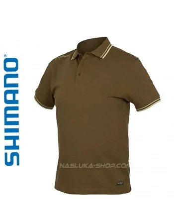 Тениска с яка Shimano Tactical Polo Shirt