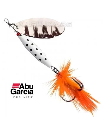 Въртяща блесна Abu Garcia Reflex White - Silver