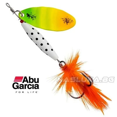 Въртяща блесна Abu Garcia Reflex White - Firetiger