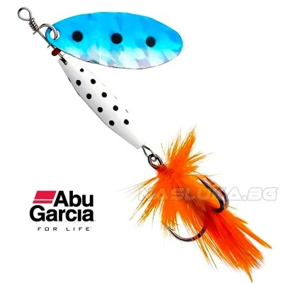 Въртяща блесна Abu Garcia Reflex White - Sardine