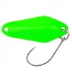 Микроклатушка за пъстърва  Chisai 2.2г - Fluo Green-Gold