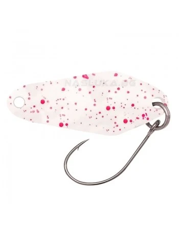Микроклатушка за пъстърва  Chisai 2.2г - White Splat Pink