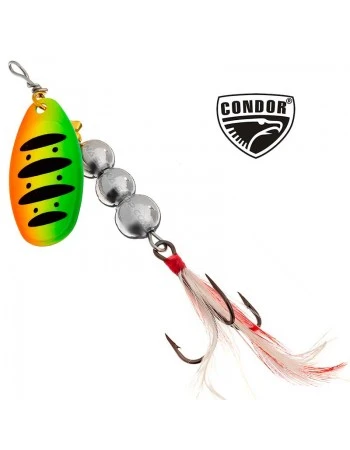 Въртяща блесна Condor Long Fly  - цвят S381