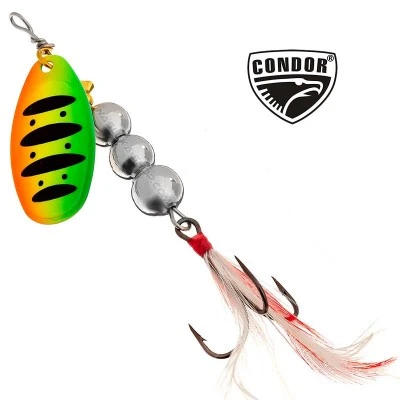 Въртяща блесна Condor Long Fly  - цвят S381
