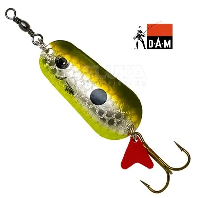 DAM FZ Standard Spoon - Olive/Silver UV Клатушка DAM FZ Standard Spoon - Olive/Silver UV