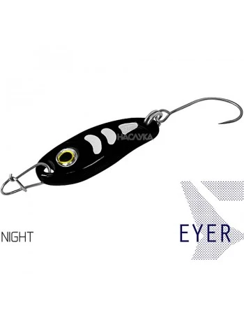 Блесна клатушка за пъстърва Delphin Eyer - Night