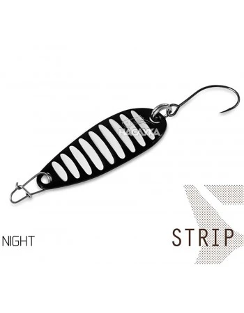 Блесна клатушка за пъстърва Delphin Strip - Night