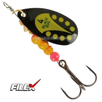 Въртяща блесна Filex Black Bug