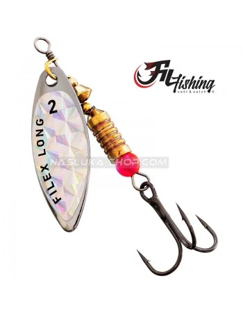 Въртяща блесна Filex Long Spin - Silver