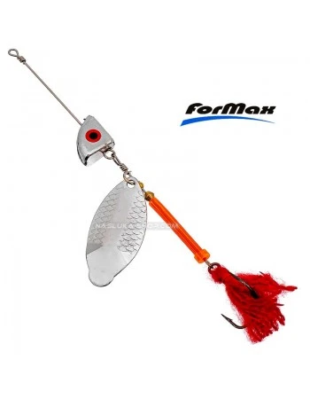 Въртяща блесна за щука Formax Attack Pike - Silver