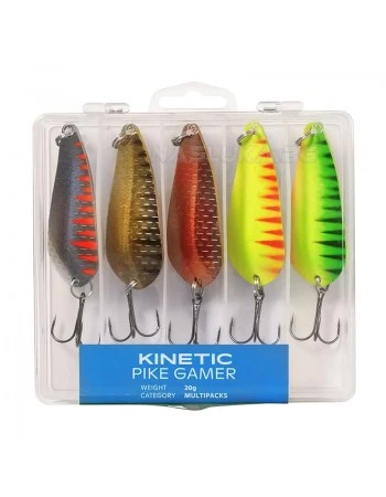 Комплект от 5 бр. клатушки Kinetic Pike Gamer - 21г