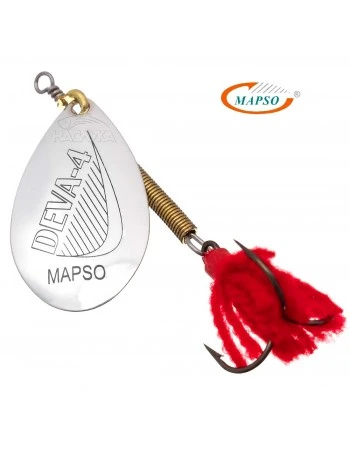 Въртяща блесна Mapso Deva Metal - PLATA