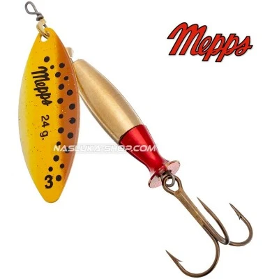 Блесна Mepps Aglia Long Heavy - Brown Trout