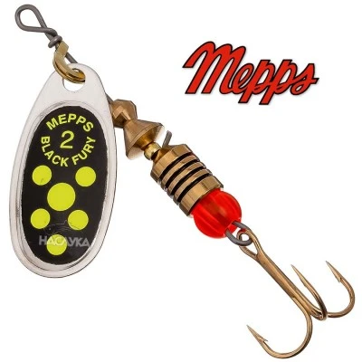 Mepps Black Fury AG Pts Chart Блесна Mepps Black Fury - AG, Pts Chart
