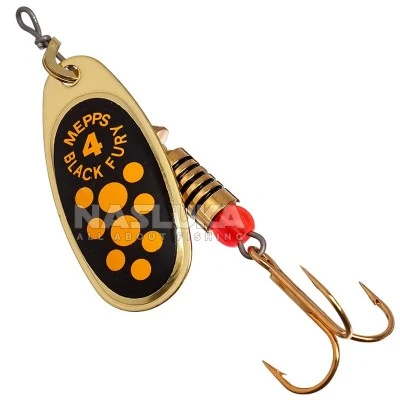 Mepps Black Fury - CU - Pts Jaune Блесна Mepps Black Fury - CU - Pts Jaune