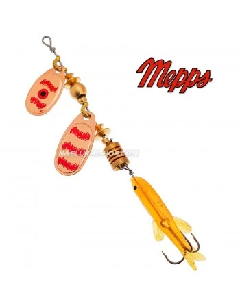 Блесна Mepps Perch Tandem - CU/RGE