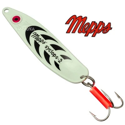 Блесна Mepps Syclops - Phospho, Noir