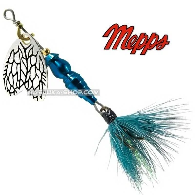 Въртяща блесна Mepps Bug - Iron Blue