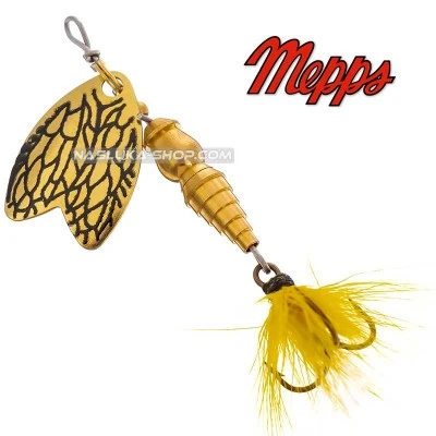 Въртяща блесна Mepps Bug - Yellow May