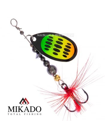 Въртяща блесна Mikado Hypnotic - Firetiger