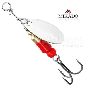 Микро въртяща блесна за кефал, пъстърва и костур Mikado M-Craft Micro Spinner, S