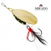 M-Grub, цвят Gold/Black Lemon Въртяща блесна Mikado M-Grub, цвят Gold/Black Lemon