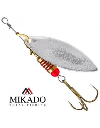 Въртяща блесна Mikado Willow - Silver
