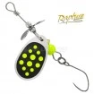 Въртяща блесна за пъстърва Rapture Rivus Spinner #1 - 2.3г - цвят BY