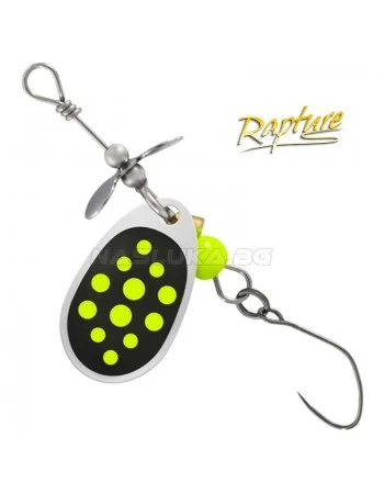 Въртяща блесна за пъстърва Rapture Rivus Spinner #1 - 2.3г - цвят BY
